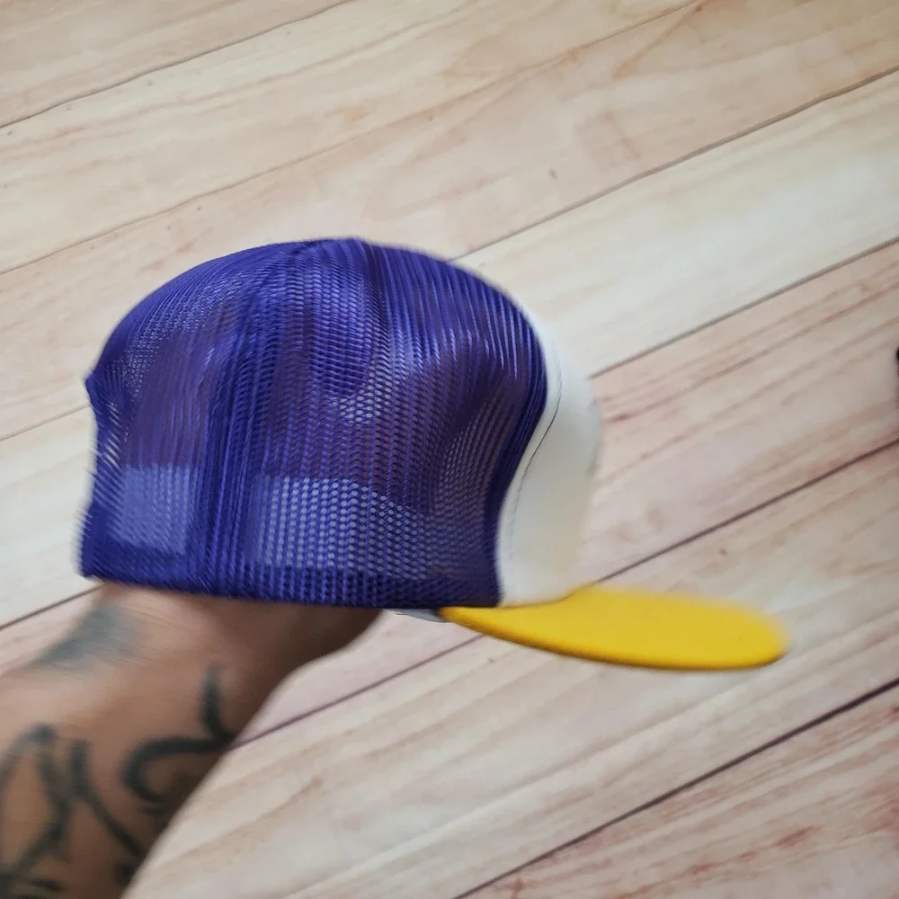 Vintage Minnesota Vikings Hat Cap Snap Back Mens One Size NFL Sports Specialties
